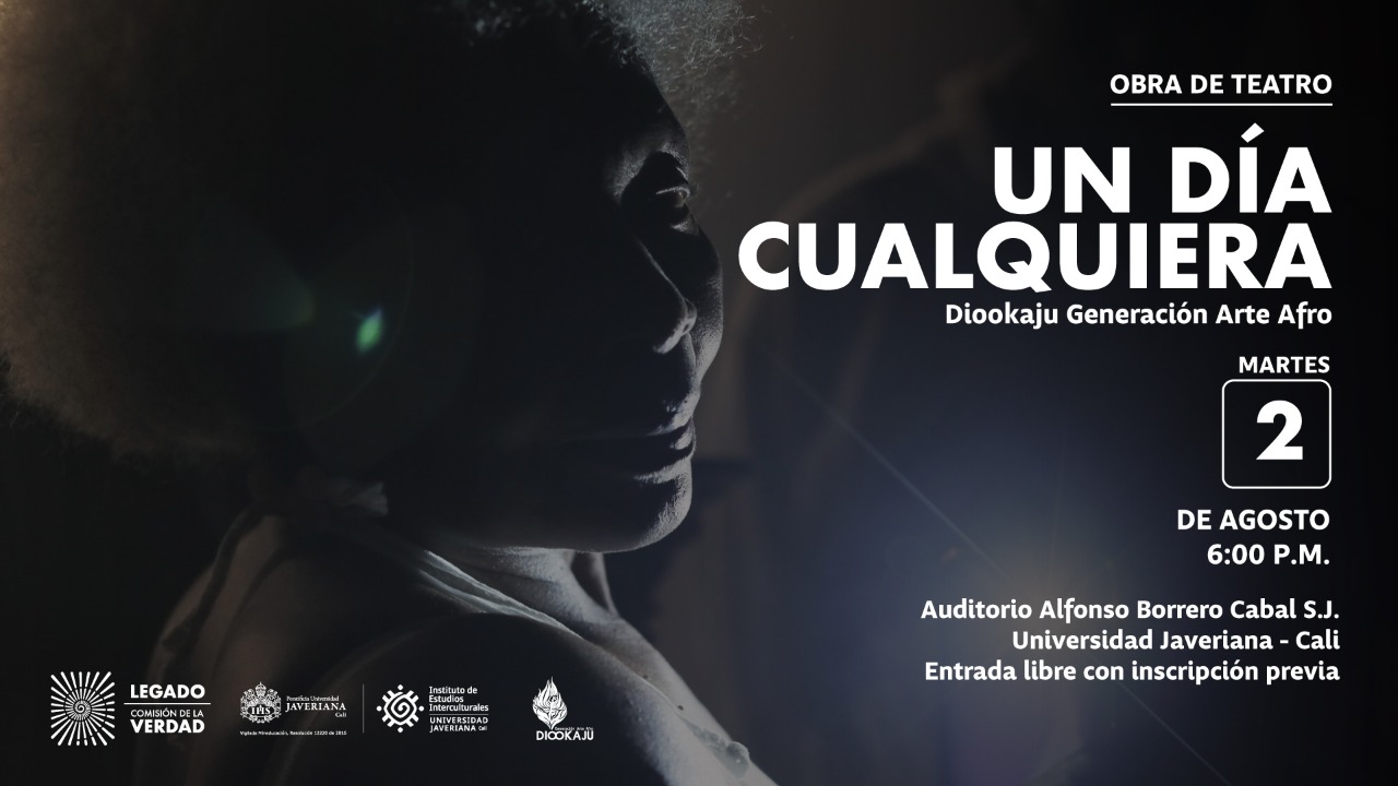 La obra de teatro Un día cualquiera de Diookaju Generación Arte Afro se presenta en Cali