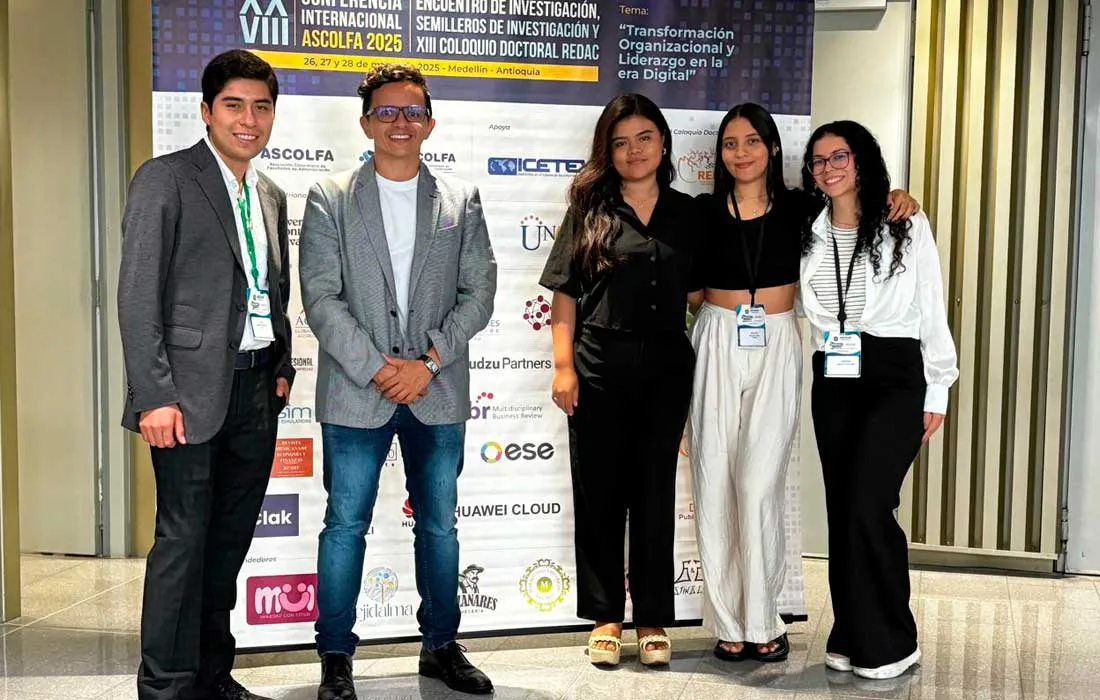 Estudiantes de Administración de Empresas, presentes en la 28ª Conferencia Internacional ASCOLFA 2025