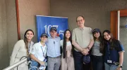 Alejandro Eder en la Emisora Javeriana Estéreo