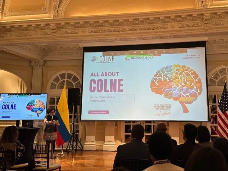 Profesora Lina Becerra participó en el Primer Encuentro de Neurocientíficos Colombianos en el exterior