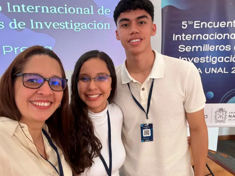 Estudiantes de Finanzas, presentes en el V Encuentro Internacional de Semilleros de Investigación PREXIA UNAL 2024